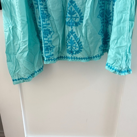 Pranella Aqua Beach Caftan Swim Medium Women - Picture 7 of 7